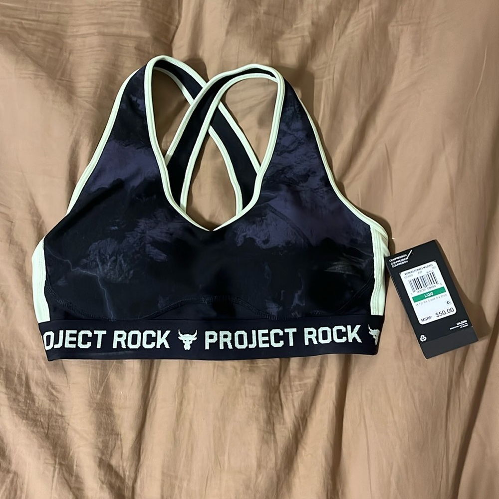 Project Rock Size Large Racerback Sports Bra